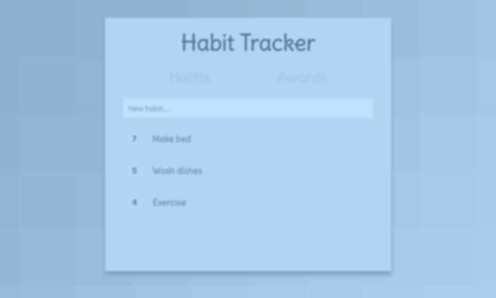 Habit Tracker Preview